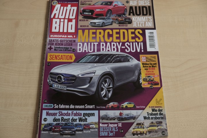 Deckblatt Auto Bild (45/2014)